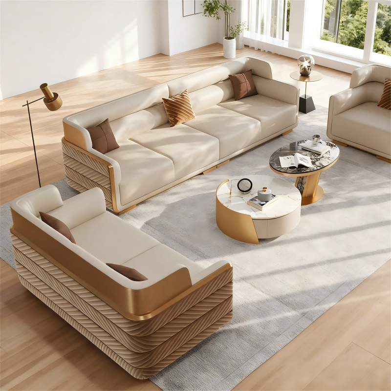 Luksuriøs tekstur under enkle linjer