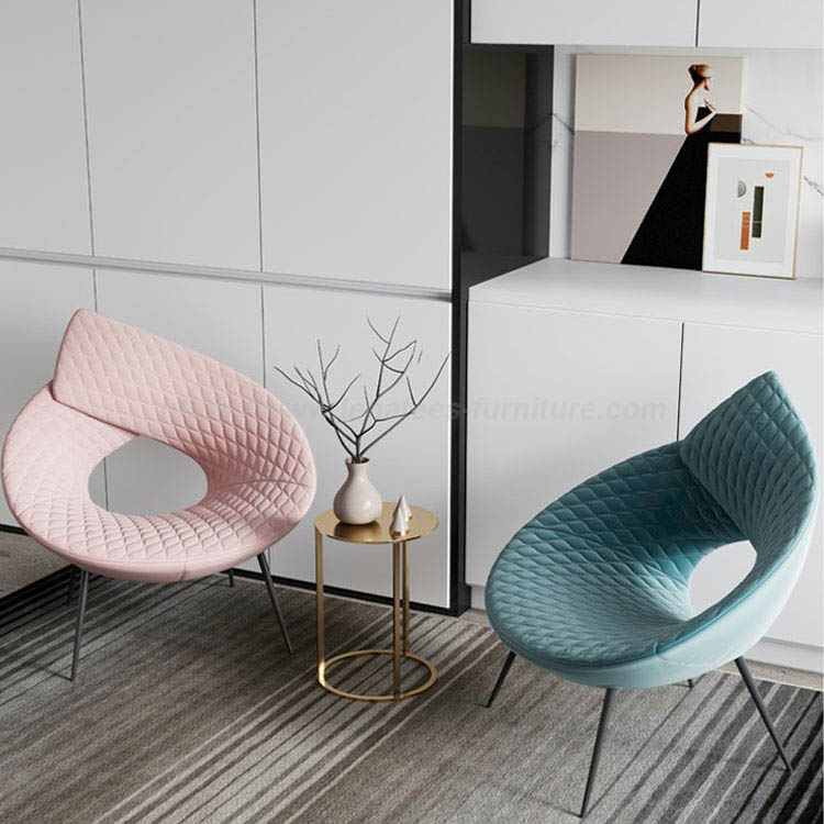 Nordic Net Rød Grøn Pink Lounge Chair